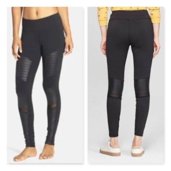 Xhilaration Moto Leggings - Picture 1 of 8